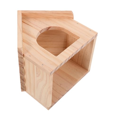 Happyyami Hamsterhaus Mit Futter Und Wasserplattform Versteckmöglichkeit Für Meerschweinchen Und Andere Kleintiere Robust Und Langlebig Spiel Und Ruhezone von Happyyami