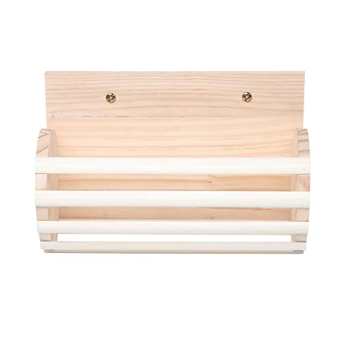 Happyyami Feeder Rack Holz Heu Sicher Heu Stehen Für Meerschweinchen Haustiere von Happyyami