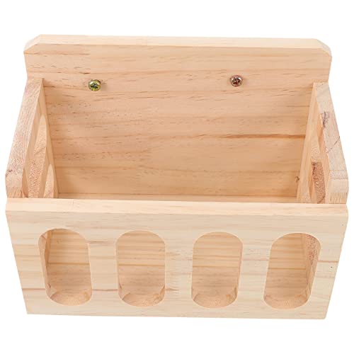 Happyyami Kaninchen-futterspender Holz Für Kaninchen Und Kleintiere Hasen-futterspender Zum Aufbewahren Von Heu Und Gras Futterständer Für Meerschweinchen Und Chinchillas Happyyami Kaninchen-futterspender Holz Für Kaninchen Und Kleintiere Hasen-futterspender Zum Aufbewahren Von Heu Und Gras Futterständer Für Meerschweinchen Und Chinchillas von Happyyami
