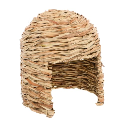 Happyyami Hasenhütte Kleiner Tierversteck kleine Haustierhütte Spielhaus für Kaninchen Kaninchennest Hasenschloss kleine Tierhütte meerschweinchen versteck Gras Happyyami Hasenhütte Kleiner Tierversteck kleine Haustierhütte Spielhaus für Kaninchen Kaninchennest Hasenschloss kleine Tierhütte meerschweinchen versteck Gras von Happyyami