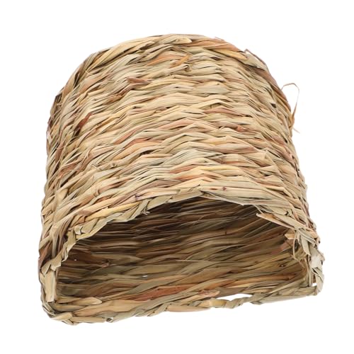 Happyyami Kleintier-lebensraum Aus Naturgras Waschbar Und Atmungsaktiv Für Kaninchen Meerschweinchen Hamster Und Chinchillas Handgefertigter Rückzugsort Für Kleine Tiere Happyyami Kleintier-lebensraum Aus Naturgras Waschbar Und Atmungsaktiv Für Kaninchen Meerschweinchen Hamster Und Chinchillas Handgefertigter Rückzugsort Für Kleine Tiere von Happyyami