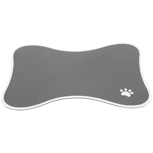 Happyyami Haustier Fütterungsmatte Haustier Wassermatte Wasser Schüssel Hund Schüssel Stand Cat Food Matte Kleine Saugfähige Hundehund Schüssel Mat Cat Water Bowl Katze Erhöhte von Happyyami