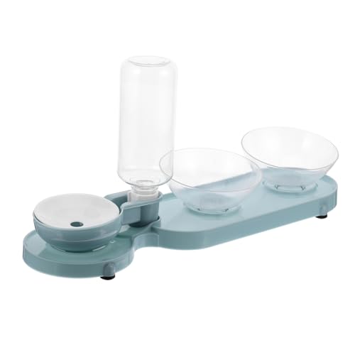 Happyyami 500 Ml Futter- und Wasserspender für Haustiere Wasserflasche für Katzen Einzigartiges Design mit Kippbarer Schüssel für Einfachen Zugriff Happyyami 500 Ml Futter- und Wasserspender für Haustiere Wasserflasche für Katzen Einzigartiges Design mit Kippbarer Schüssel für Einfachen Zugriff von Happyyami