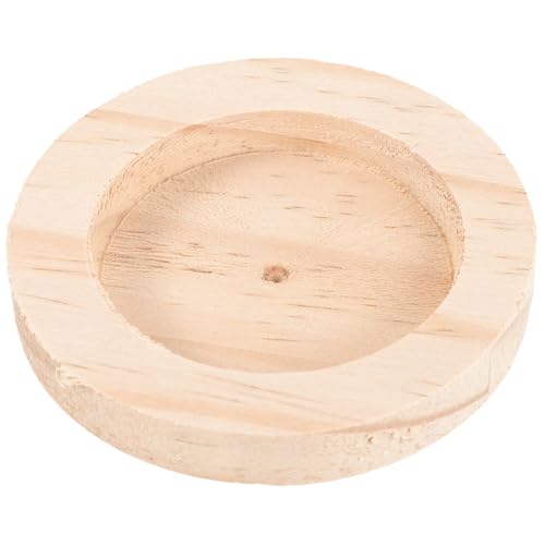 Happyyami Hamster Futternapf Aus Holz Kleine Tier Futter Und Wasserschüssel Für Nagetiere Langlebig Leicht Zu Reinigen Für Hamster Chinchillas Und Eichhörnchen Sicher Und Praktisch von Happyyami