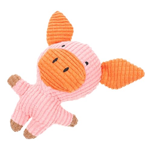 Happyyami Haustier Hund Welpe Quietschend Beiß Zäh Heimtierbedarf Cartoon-Haustier Klingendes Haustier Nagendes Plüsch Rosa Happyyami Haustier Hund Welpe Quietschend Beiß Zäh Heimtierbedarf Cartoon-Haustier Klingendes Haustier Nagendes Plüsch Rosa von Happyyami