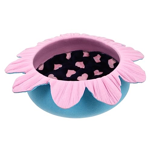 Happyyami Kissen Katzenbettmatte Blumenform Bequeme Filz-hundeunterlage Für Hauskatzen Und -Hunde Zufällige Farbe Happyyami Kissen Katzenbettmatte Blumenform Bequeme Filz-hundeunterlage Für Hauskatzen Und -Hunde Zufällige Farbe von Happyyami