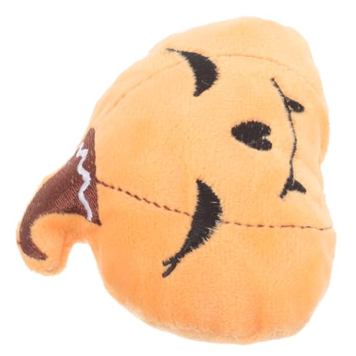 Happyyami Halloween Katzenspielzeug Plüsch Kürbisform Interaktives Kauspielzeug Mit Katzenminze Für Stundenlangen Spielspaß Für Indoor-Katzen Und Kätzchen von Happyyami