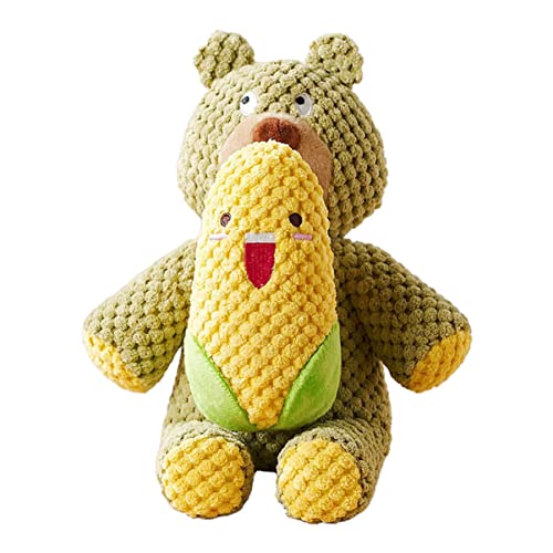 Happyyami Baby-hundespielzeug Plüsch Quietschspielzeug Hund Stofftier Sicheres Material Spaß Für Bis Groß von Happyyami
