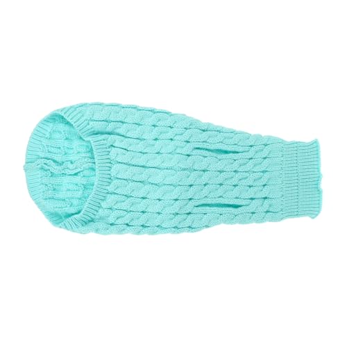 Happyyami Haustier-Pullover Hündchen Welpenkleidung Weste Hund Welpenspielzeug Züchten Auto Transportbox Für Haustiere Plüsch Zwinger Dackel Träger Welpenversorgung Sky-Blue Acryl Happyyami Haustier-Pullover Hündchen Welpenkleidung Weste Hund Welpenspielzeug Züchten Auto Transportbox Für Haustiere Plüsch Zwinger Dackel Träger Welpenversorgung Sky-Blue Acryl von Happyyami
