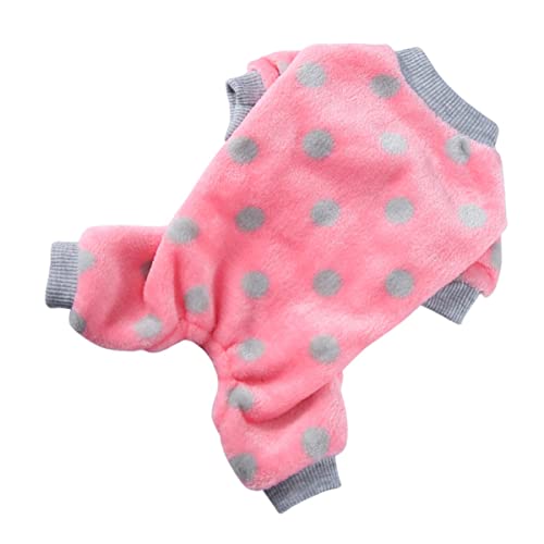 Happyyami Haustier-Pyjama hundewintermantel hundejacke hundepyjama hundebekleidung Dog Clothes Hundeshampoo Hundeleine Winter warme Haustierkleidung Schlafpyjama für Haustiere Polyester Rosa Happyyami Haustier-Pyjama hundewintermantel hundejacke hundepyjama hundebekleidung Dog Clothes Hundeshampoo Hundeleine Winter warme Haustierkleidung Schlafpyjama für Haustiere Polyester Rosa von Happyyami