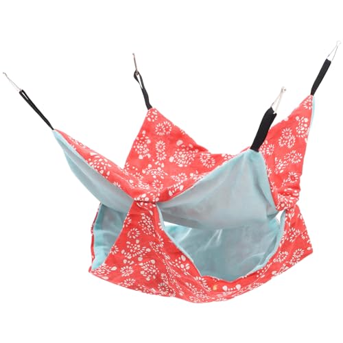 Happyyami -hängemattenset Für Meerschweinchen Und Hamster Weiche Warme -hängematte Für Winter Und Käfigen Happyyami -hängemattenset Für Meerschweinchen Und Hamster Weiche Warme -hängematte Für Winter Und Käfigen von Happyyami