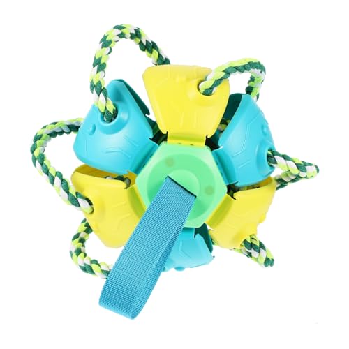 Happyyami Interaktives Hundespielzeug Bal Haustier-wurfspielzeug Hunde-molarenspielzeug Lustiges Trainingsspielzeug für Die Spielzeit Von Haustieren Happyyami Interaktives Hundespielzeug Bal Haustier-wurfspielzeug Hunde-molarenspielzeug Lustiges Trainingsspielzeug für Die Spielzeit Von Haustieren von Happyyami