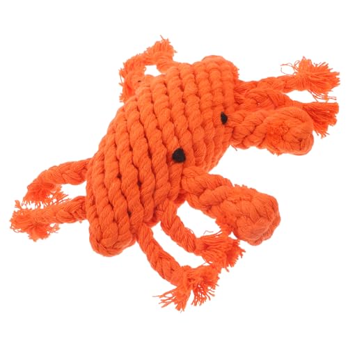 Happyyami Haushaltsspielzeug Für Hunde Kauspielzeug Krebsform Baumwolle Leicht Langlebig Zahnpflege Für Kleine Und Mittelgroße Hunde Handgefertigt Und Attraktiv Happyyami Haushaltsspielzeug Für Hunde Kauspielzeug Krebsform Baumwolle Leicht Langlebig Zahnpflege Für Kleine Und Mittelgroße Hunde Handgefertigt Und Attraktiv von Happyyami