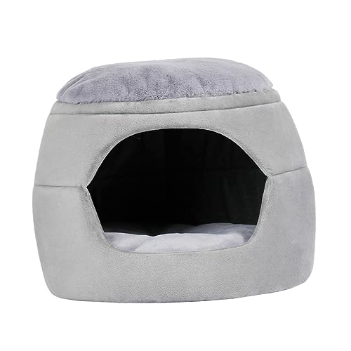 Happyyami Haustierbett pet Bed petbett Haustierhöhle catsbests katzenhaus bündeln mit Katzenminzenbällen Wurf Haustierkäfig für Katzen Hundeschlafnest Perlenbaumwolle Light Grey Happyyami Haustierbett pet Bed petbett Haustierhöhle catsbests katzenhaus bündeln mit Katzenminzenbällen Wurf Haustierkäfig für Katzen Hundeschlafnest Perlenbaumwolle Light Grey von Happyyami