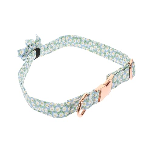 Happyyami Haustierhalsband hundezubehör Dog Accessories hundekragen hundehalstuch Hund Kette Halsband Windeln Wurf Sicherheitshalsband für Hunde Beruhigungshalsband für Hunde Reine Baumwolle von Happyyami