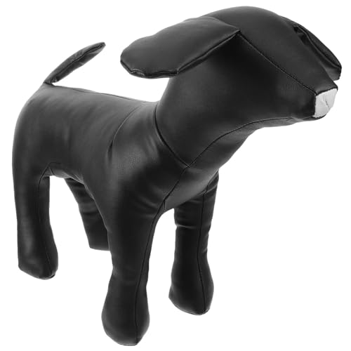 Happyyami Schaufensterpuppenständer Aus Pu-Leder für Hundekleidung Stehendes Haustiermodell Größe M Happyyami Schaufensterpuppenständer Aus Pu-Leder für Hundekleidung Stehendes Haustiermodell Größe M von Happyyami