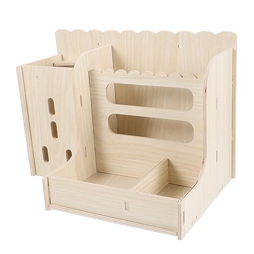 Happyyami Haustiernapf Häschen-Feeder Kaninchenversorgung Futterspender Für Den Täglichen Gebrauch Futterstelle Für Kaninchen Bodenzubringer Käfighalter Käfig-Feeder Halter Aus Holz Hölzern Happyyami Haustiernapf Häschen-Feeder Kaninchenversorgung Futterspender Für Den Täglichen Gebrauch Futterstelle Für Kaninchen Bodenzubringer Käfighalter Käfig-Feeder Halter Aus Holz Hölzern von Happyyami