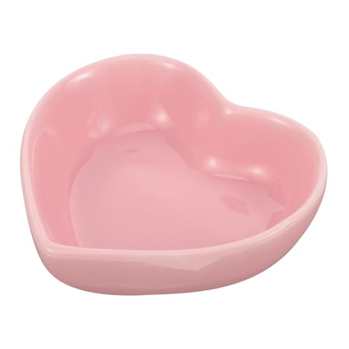 Happyyami Herzförmiger Keramik-futternapf Für Kleine Haustiere rutschfest Für Hamster Chinchillas Mäuse Und Andere Nagetiere Und Langlebig Für Fütterung Happyyami Herzförmiger Keramik-futternapf Für Kleine Haustiere rutschfest Für Hamster Chinchillas Mäuse Und Andere Nagetiere Und Langlebig Für Fütterung von Happyyami