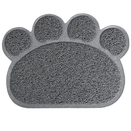 Happyyami Haustierpfotenförmige Matte Kreis-tischsets Katzenstreumatte Runde Tischsets Waschbare Teppiche Waschbarer Teppich Katzenfuttermatte wasserdichte Tischsets Lebensmittel rutschfest Happyyami Haustierpfotenförmige Matte Kreis-tischsets Katzenstreumatte Runde Tischsets Waschbare Teppiche Waschbarer Teppich Katzenfuttermatte wasserdichte Tischsets Lebensmittel rutschfest von Happyyami