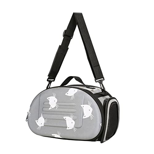 Happyyami Haustiertasche Kätzchen Beutel Katzen Rucksack Haustiertragerucksack Für Katzen Taschen Tragen Transportbox Für Katzen Tragetasche Für Katzen Rucksackträger Für Katzen Eva Grey Happyyami Haustiertasche Kätzchen Beutel Katzen Rucksack Haustiertragerucksack Für Katzen Taschen Tragen Transportbox Für Katzen Tragetasche Für Katzen Rucksackträger Für Katzen Eva Grey von Happyyami