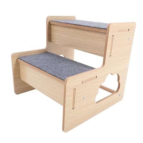 Happyyami Hundetreppe Aus Holz rutschfeste Tragbare Haustiertreppe Für Kleine Hunde Und Katzen Installieren Sicher Und Für Sofa Und Bett Klappbare Praktische Einstiegshilfe Happyyami Hundetreppe Aus Holz rutschfeste Tragbare Haustiertreppe Für Kleine Hunde Und Katzen Installieren Sicher Und Für Sofa Und Bett Klappbare Praktische Einstiegshilfe von Happyyami