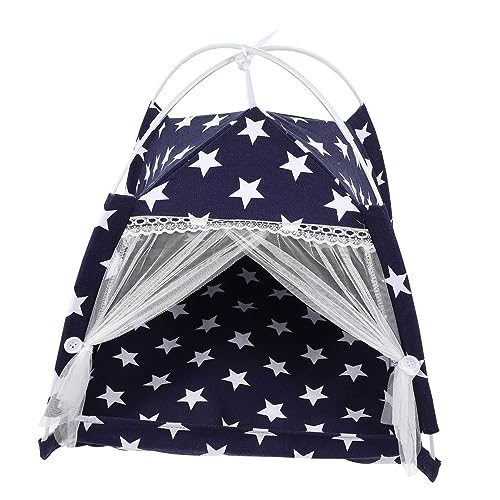 Happyyami Haustierzelt Hundehütte pet Teepee Welpe Katzenhaus für den Innenbereich Zelte Hundeschlafzelt Katzenheim Zuhause atmungsaktiv schmücken Haustierzubehör Katzennest Haustierbett Happyyami Haustierzelt Hundehütte pet Teepee Welpe Katzenhaus für den Innenbereich Zelte Hundeschlafzelt Katzenheim Zuhause atmungsaktiv schmücken Haustierzubehör Katzennest Haustierbett von Happyyami