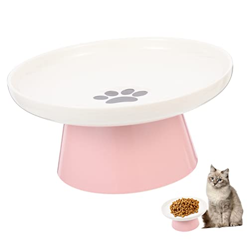 Happyyami Hohe Katzen Schale Hundenapf Auslaufsicherer Wassernapf für Katzen katzenfutter schüssel katzenfutterstationen Katzennäpfe Katzennapf Futternapf für Katzen Katze Kätzchen Schüssel Happyyami Hohe Katzen Schale Hundenapf Auslaufsicherer Wassernapf für Katzen katzenfutter schüssel katzenfutterstationen Katzennäpfe Katzennapf Futternapf für Katzen Katze Kätzchen Schüssel von Happyyami