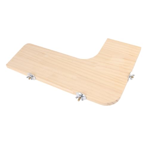 Happyyami Elegantes Holzpedal Für Hamster Haustierkäfig Plattform Kleintierspielzeug Vogel-entspannungsplatz Happyyami Elegantes Holzpedal Für Hamster Haustierkäfig Plattform Kleintierspielzeug Vogel-entspannungsplatz von Happyyami