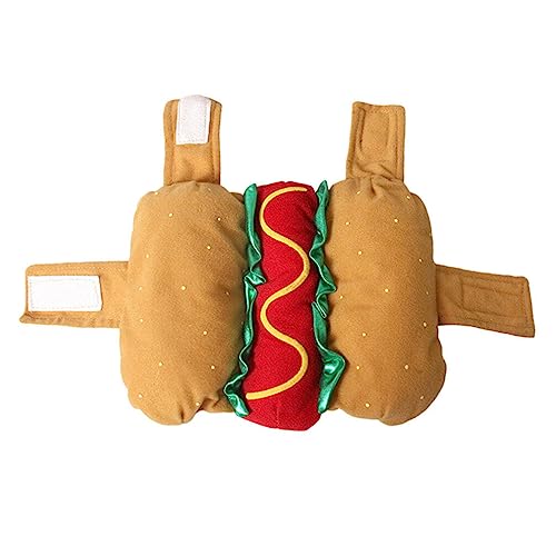 Happyyami Hot Dog Haustier Hundekostüme Lustiges Essen Halloween Hundekostüme Haustierbekleidung Kostüm Halloween Party Hundekostüme Haustiere Party Cosplay Bekleidung XXXL Happyyami Hot Dog Haustier Hundekostüme Lustiges Essen Halloween Hundekostüme Haustierbekleidung Kostüm Halloween Party Hundekostüme Haustiere Party Cosplay Bekleidung XXXL von Happyyami