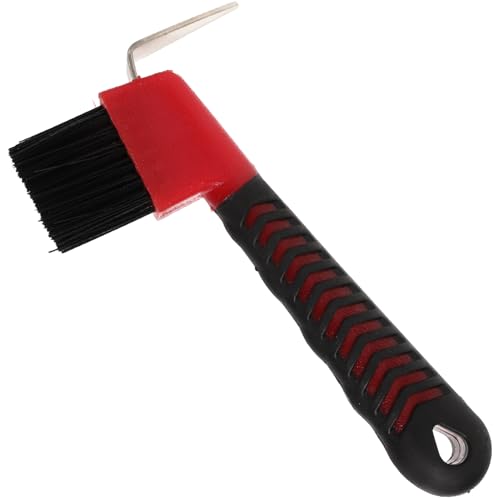 Happyyami Hufkratzer Mit Bürste Ergonomischer Hufpick Für Die Pferdepflege Praktisches Pferde Grooming Tool Zufälliger Farbe Hochwertige Hufpflege Für Gesundes Pferdehuf von Happyyami