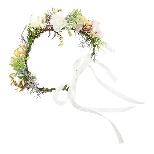 Happyyami Hundehalsband Für Hochzeiten Blumen Künstliche Blumen Haustier-Halsband Verstellbar Für Hunde Für Partys von Happyyami