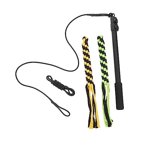 Happyyami 1satz Interaktives Spielen Mit Hunden Und Katzen Robuster Und Flexibler Flirt Pole Für Haustiertraining Für Welpen Und Erwachsene Teiliges von Happyyami
