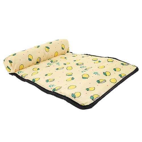 Happyyami Haustier Kühlmatte Für Hunde Und Katzen Selbstkühlendes Pad Leicht Strapazierfähig Für Sommernutzung Für Hundebetten Käfige Und Sofas Angenehm Kühlend Zitronenfarbe Happyyami Haustier Kühlmatte Für Hunde Und Katzen Selbstkühlendes Pad Leicht Strapazierfähig Für Sommernutzung Für Hundebetten Käfige Und Sofas Angenehm Kühlend Zitronenfarbe von Happyyami