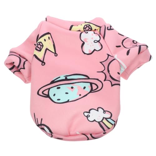 Happyyami Warme Haustierkleidung Für Spielzeugkatzen Cartoon-Haustier-Outfit Größe S Bequemer Und Leicht Zu Reinigender Hundemantel von Happyyami