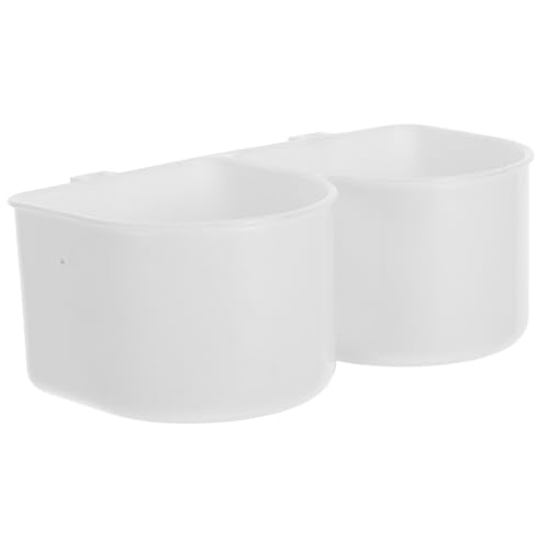 Happyyami Hängender Hundenapf für Wasserspender für und Große Kätzchen Futter- und Wassernapf-Set Weiß Happyyami Hängender Hundenapf für Wasserspender für und Große Kätzchen Futter- und Wassernapf-Set Weiß von Happyyami