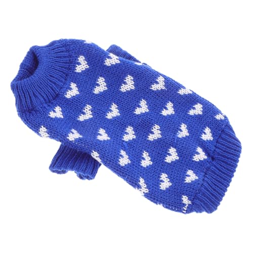 Happyyami Hundepullover Haustier Kragen Windhund französische Bulldogge Pullover Pulli französische Bulldogge laufweste entzückendes Hundekleid winterwarme hundekleidung Acryl Blue Happyyami Hundepullover Haustier Kragen Windhund französische Bulldogge Pullover Pulli französische Bulldogge laufweste entzückendes Hundekleid winterwarme hundekleidung Acryl Blue von Happyyami