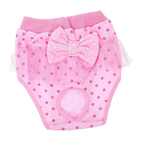 Happyyami Hundewindeln Für Hündchen Atmungsaktive Und Waschbare Hygienepants Für Welpen Lace Design Größe Ideal Für Weibliche Haustiere Und Komfortabel Happyyami Hundewindeln Für Hündchen Atmungsaktive Und Waschbare Hygienepants Für Welpen Lace Design Größe Ideal Für Weibliche Haustiere Und Komfortabel von Happyyami
