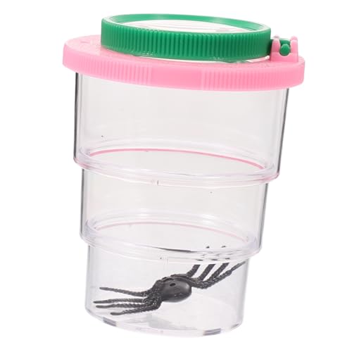 Happyyami Insektenbetrachter Lupe Insektenversorgung Insektenbedarf Zubehör Für Insekten Insektenbehälter Plastik von Happyyami