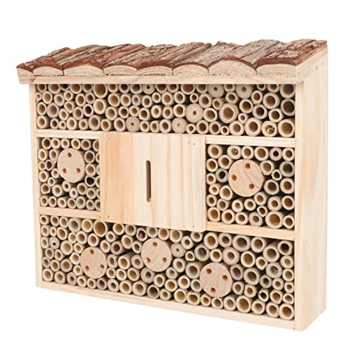 Happyyami Geschmückt Bienen : Garten Insektenhaus für Marienk?fer Oknewings Butterfly Nest Box Garten Style 2 Insektenhotel Insektenhotel Wandbehänge von Happyyami