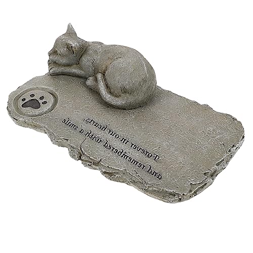 Happyyami Katzen-gedenkstein Aus Robustem Resin Trauerstatue Für Haustiere Liebevolle Gartendeko Zur Erinnerung An Ihre Geliebte Katze Für Garten Oder Hinterhof Einfühlsames Happyyami Katzen-gedenkstein Aus Robustem Resin Trauerstatue Für Haustiere Liebevolle Gartendeko Zur Erinnerung An Ihre Geliebte Katze Für Garten Oder Hinterhof Einfühlsames von Happyyami