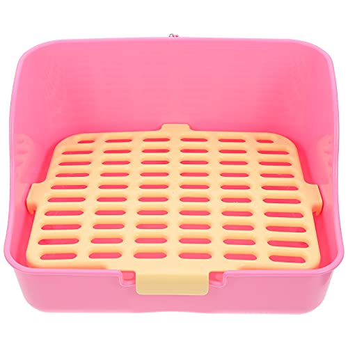 Happyyami Kaninchen Wurf Box Haustier Toilette Töpfchen Trainer Ecke Kleine Tiere Wurf Box Happyyami Kaninchen Wurf Box Haustier Toilette Töpfchen Trainer Ecke Kleine Tiere Wurf Box von Happyyami