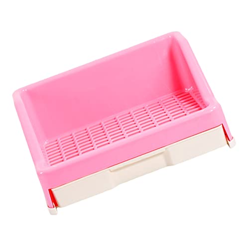 Happyyami Kaninchen-schubladentoilette Bettwäsche Meerschweinchen Frettchen Bettwäsche Hasen-töpfchen Kaninchen Toilette Igelbettwäsche Igel Katzentoilette Rosa Mülleimer Rosa Hase Plastik Happyyami Kaninchen-schubladentoilette Bettwäsche Meerschweinchen Frettchen Bettwäsche Hasen-töpfchen Kaninchen Toilette Igelbettwäsche Igel Katzentoilette Rosa Mülleimer Rosa Hase Plastik von Happyyami