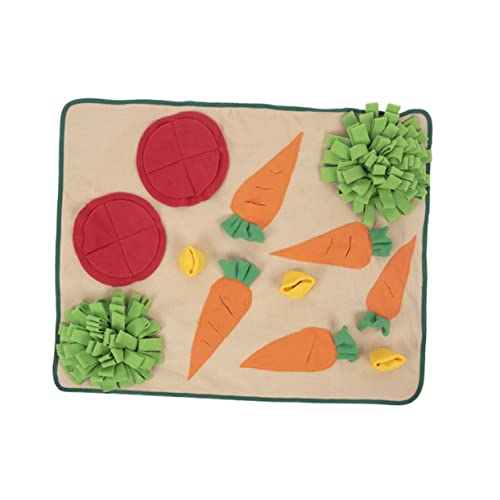 Happyyami Snuffle Mat Haushalt Futtersuche Matte Dekorative Fütterung Matte Hund Zubehör von Happyyami