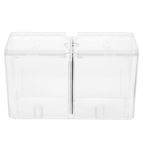 Happyyami Kasten Betta-Box Kiste Netz Bausatz Anlage interner Aquarienfilter Aquarium Brüterei für Garnelenfische Aquarien-Inkubator Versorgung mit Aquarien Zuchtbecken Acryl Transparent von Happyyami