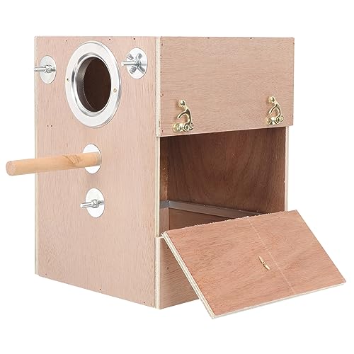 Happyyami Kasten Garten Vogelhaus Vogelkäfig Futterspender Vogelhäuschen Zum Aufhängen Im Freien Finkennest Nisthaus Für Sittiche Sittich Versorgung Garten Nisthaus Papageienkäfig Hölzern Happyyami Kasten Garten Vogelhaus Vogelkäfig Futterspender Vogelhäuschen Zum Aufhängen Im Freien Finkennest Nisthaus Für Sittiche Sittich Versorgung Garten Nisthaus Papageienkäfig Hölzern von Happyyami
