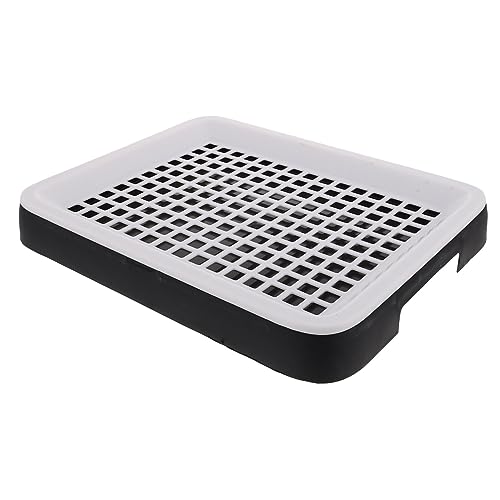 Happyyami Kasten Hamster Toilette Tablett zum Töpfchentraining für Welpen Hamstertoilette Ochsenbogen Mitnahme kaninchenklo hasenklo Anti-Fall-Häschen-Töpfchen Hasentopf aus Plastik pp Black Happyyami Kasten Hamster Toilette Tablett zum Töpfchentraining für Welpen Hamstertoilette Ochsenbogen Mitnahme kaninchenklo hasenklo Anti-Fall-Häschen-Töpfchen Hasentopf aus Plastik pp Black von Happyyami