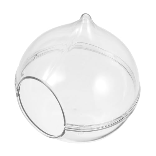 Happyyami Hamster Badewanne Transparente Sandbad-Box Für Kleine Haustiere Für Hamster Und Chinchillas Einfach Zu Reinigen Und Praktisch Für Sauberes Und Sicheres Badeerlebnis von Happyyami
