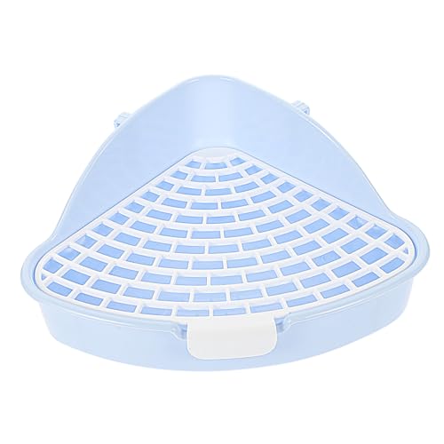 Happyyami Kasten Kaninchentoilette Hamster klo kaninchenklo Hasen klo Hasenklo Haustiertoilette Kaninchen-Trainingstöpfchen Meerschweinchen-Toilette Ecktoilette für kleine Haustiere pp Blue Happyyami Kasten Kaninchentoilette Hamster klo kaninchenklo Hasen klo Hasenklo Haustiertoilette Kaninchen-Trainingstöpfchen Meerschweinchen-Toilette Ecktoilette für kleine Haustiere pp Blue von Happyyami