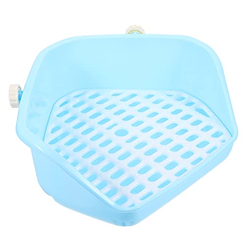 Happyyami Haustiertoilette Für & Chinchilla - Katzentoilette Für Kleintiere Auslaufsicher Netzfilterboden Für & Garten von Happyyami