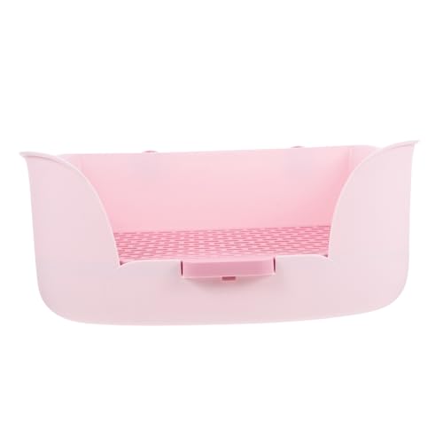 Happyyami Kasten Kaninchentoilette Kleine Haustiertoilette Haustier-toiletten-töpfchen-Trainer Haustiertoilette Im Haushalt Töpfchen Für Meerschweinchen Kleintierstreu Rattenstreu Rosa Abs Happyyami Kasten Kaninchentoilette Kleine Haustiertoilette Haustier-toiletten-töpfchen-Trainer Haustiertoilette Im Haushalt Töpfchen Für Meerschweinchen Kleintierstreu Rattenstreu Rosa Abs von Happyyami